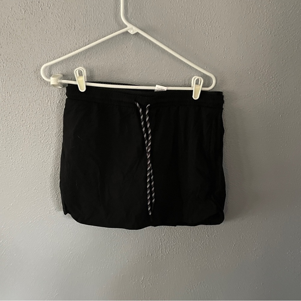 Woven Trek Black Athletic Skort Women’s Size M